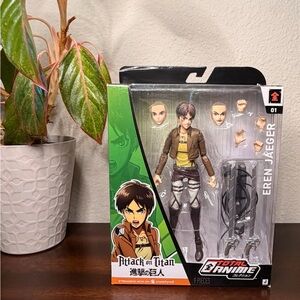 Total Anime Attack on Titan EREN JAEGER  action figure New